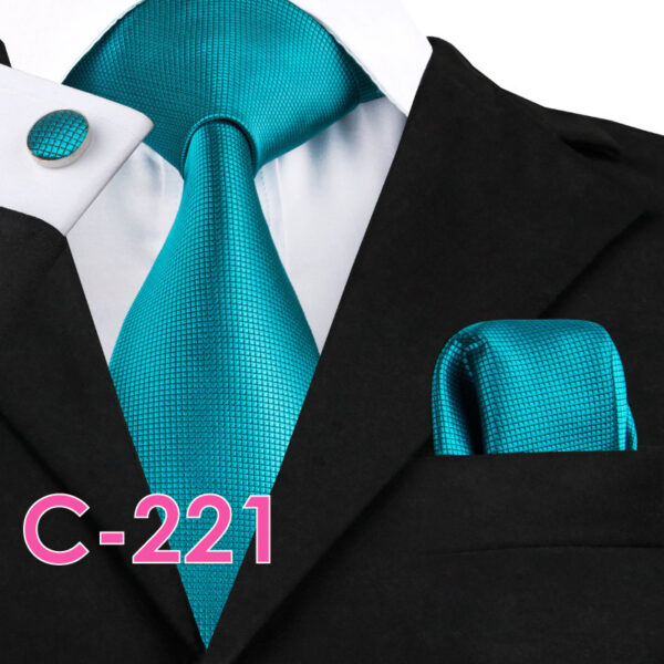 Solid Silk Mens Ties - Image 7