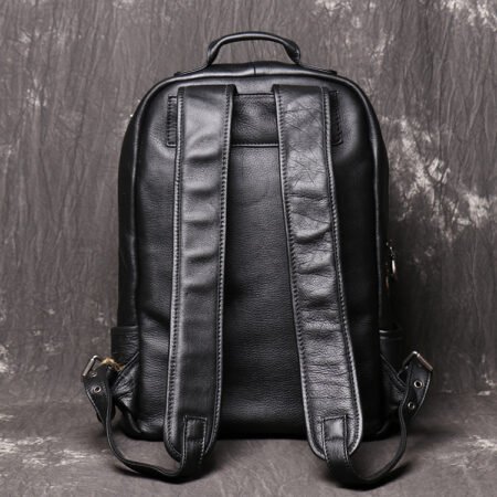 Men's Leather Backpack - Image 3