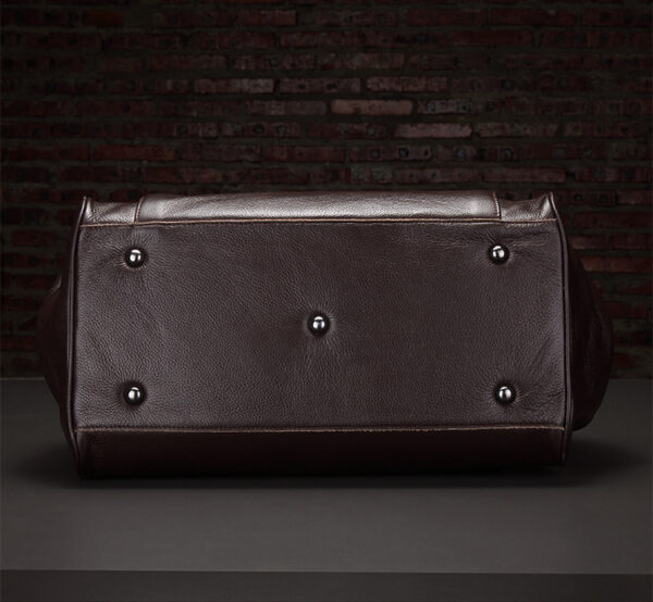 Genuine Leather Business Luggage And Travel Bag - Image 2