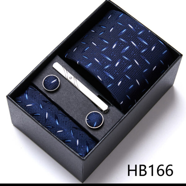 Men's Tie Six-Piece Suit Gift Box