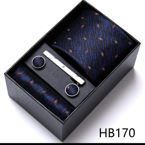 Men's Tie Six-Piece Suit Gift Box - Image 6