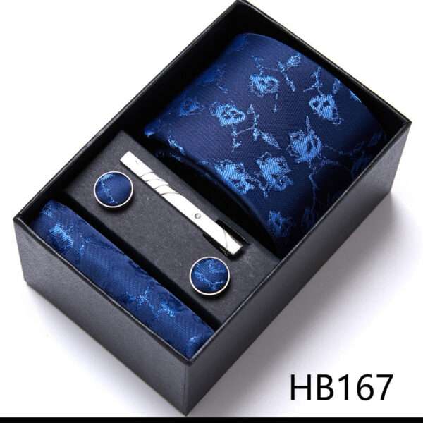 Men's Tie Six-Piece Suit Gift Box - Image 7