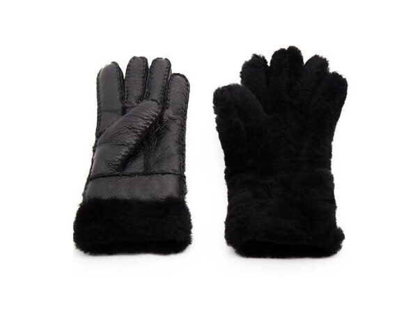 Windproof sheepskin gloves - Image 5