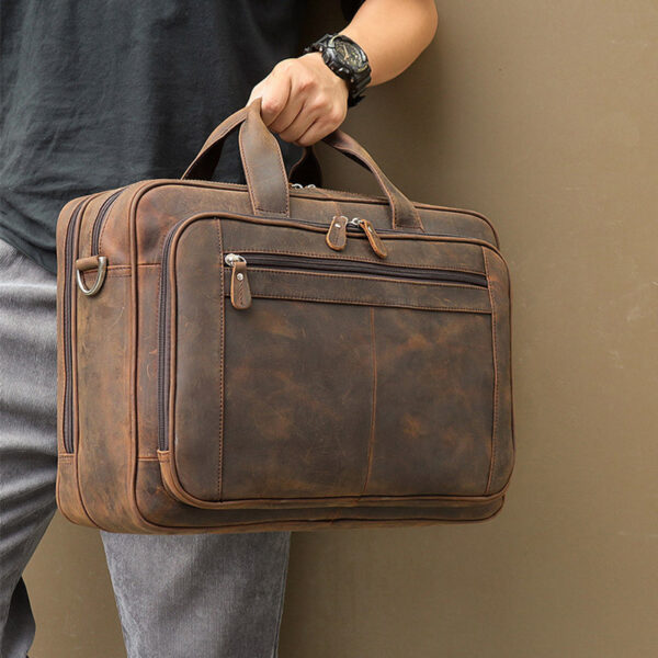 Men's Leather Business Bag