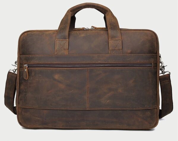 Men's Leather Business Bag - Image 4