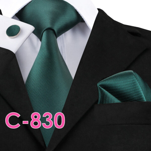 Solid Silk Mens Ties - Image 5