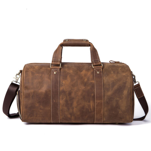 Vintage Men's Travel Bag - Image 4