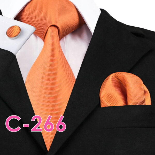 Solid Silk Mens Ties - Image 4