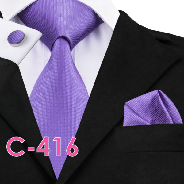 Solid Silk Mens Ties - Image 10