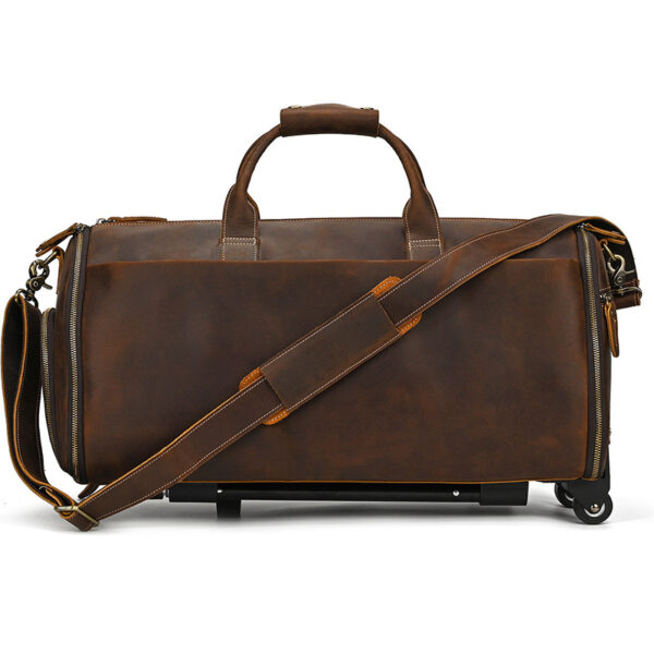 Trolley Bag 22-inch Leather Large Capacity - Image 2