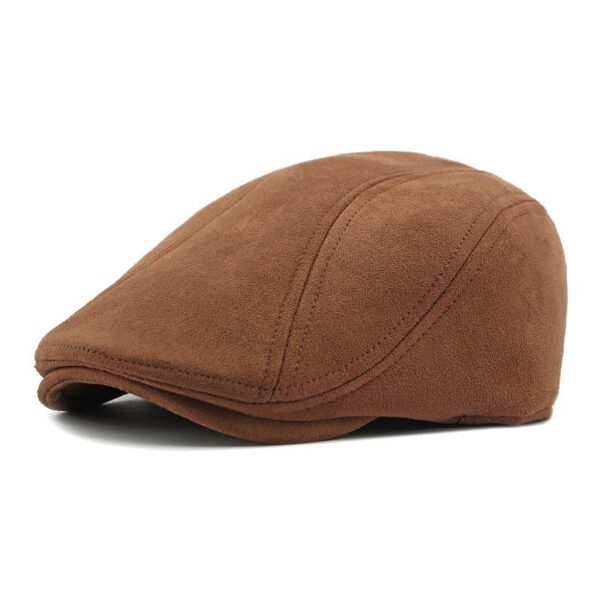 Simple Light Board Suede Hat - Image 6