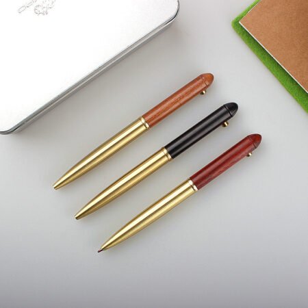 Brass Rotary Pen Ebony Metal - Image 5