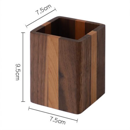 Nordic Wooden Pen Holder - Image 4