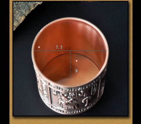 Ancient Egyptian Metal Creative Pen Holder - Image 4