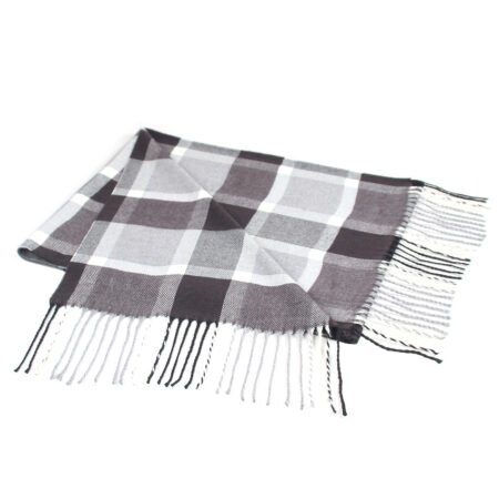 Men's Fashion Casual Plaid Artificial Cashmere Scarf - Image 5