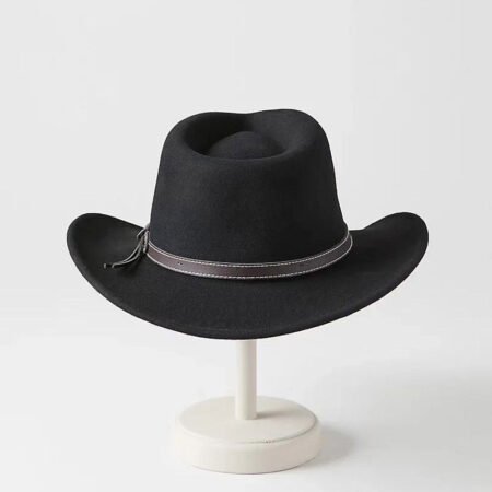 Woolen Jazz Denim Hat - Image 3