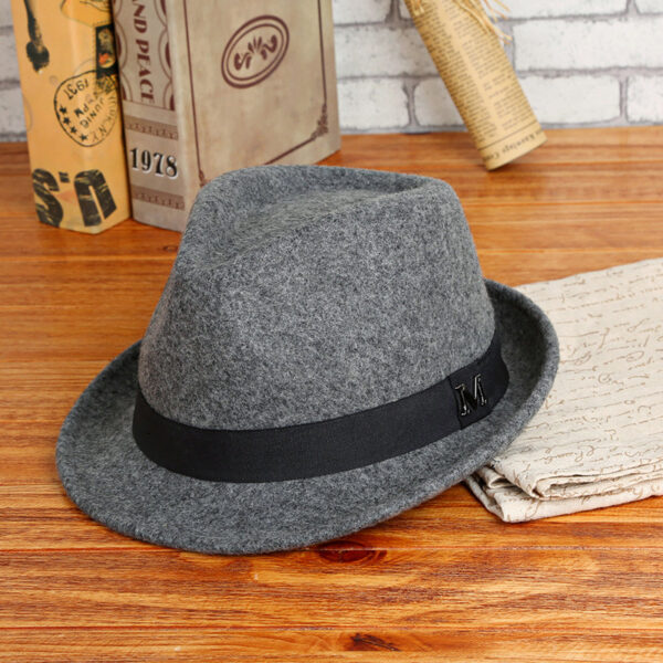 Men's Pure Wool Green Hat