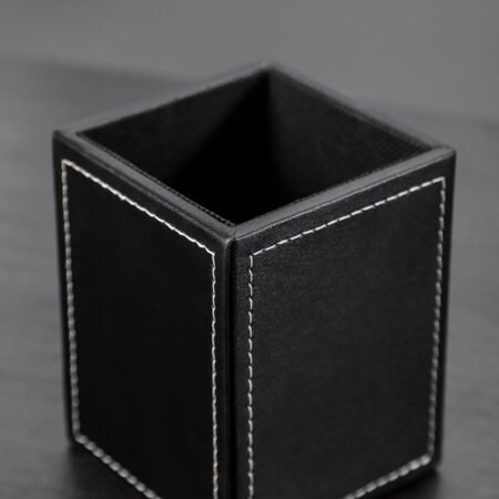 Simple Square Pen Holder Desktop Storage Box - Image 4