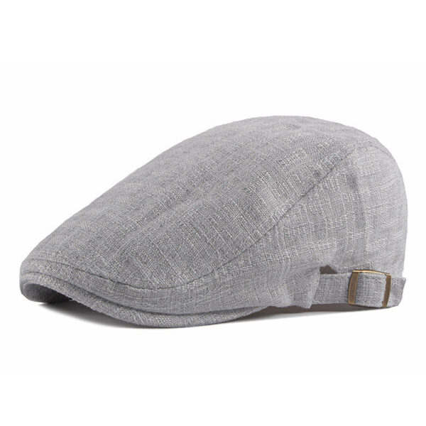 Men's British Retro Breathable Simple Light Hat - Image 2