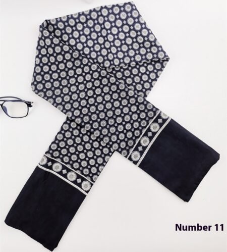 Men's Simplicity Washed Cashmere Business Long Scarf - Image 2