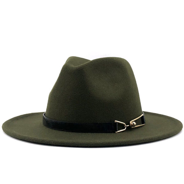 Popular Fedora British Vintage Top Fashion Woollen Hat - Image 6