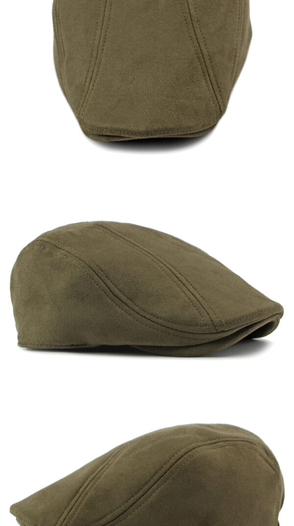 Simple Light Board Suede Hat - Image 3