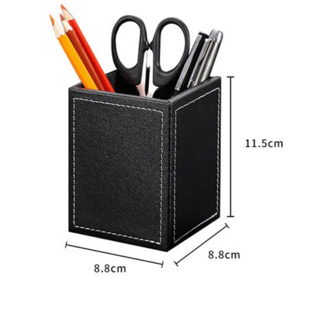 Simple Square Pen Holder Desktop Storage Box - Image 7