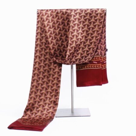 Men's silk scarf - Image 8