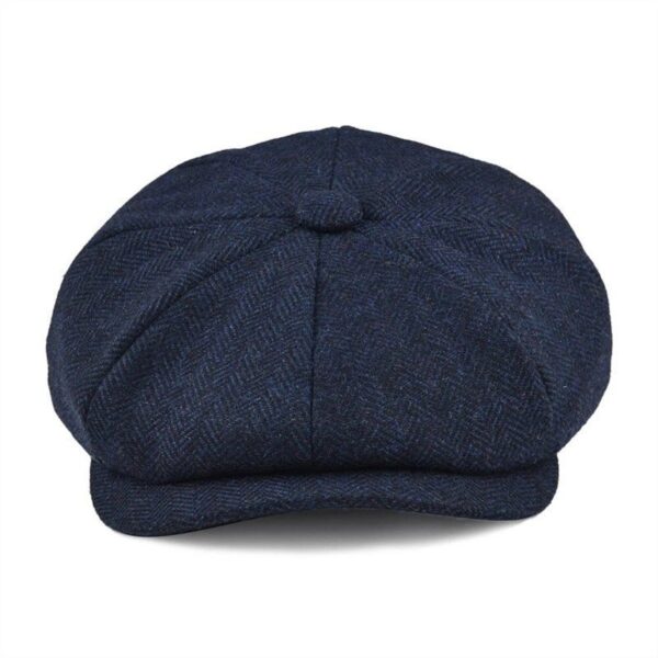 Vintage Twill Newsboy Hat - Image 10