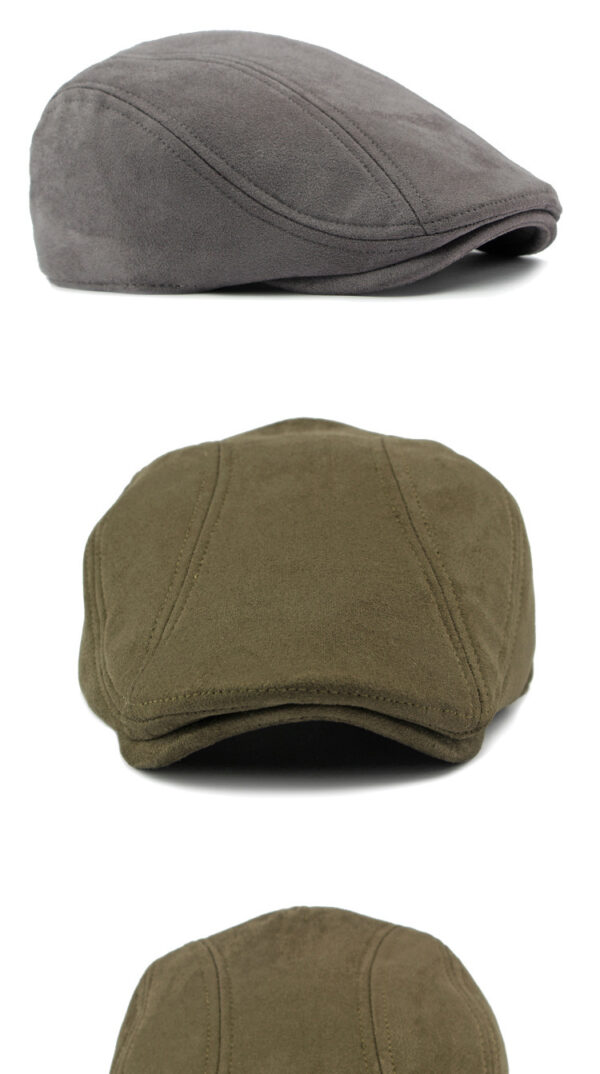 Simple Light Board Suede Hat - Image 8