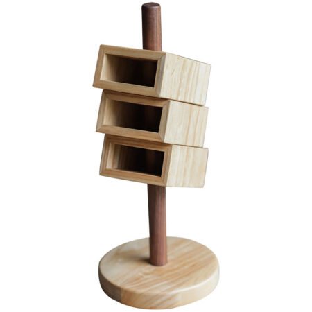 Solid Wood Inclined Pen Holder - Image 5