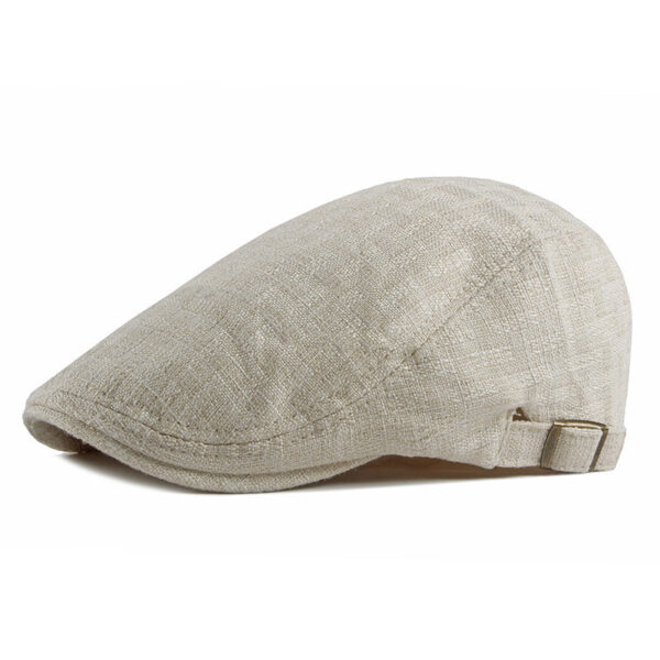 Men's British Retro Breathable Simple Light Hat - Image 6