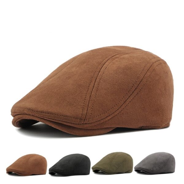 Simple Light Board Suede Hat