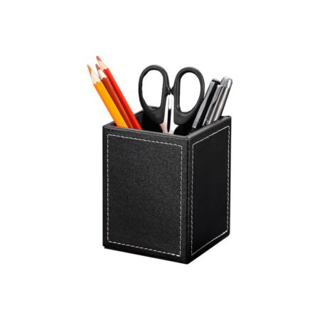 Simple Square Pen Holder Desktop Storage Box - Image 5